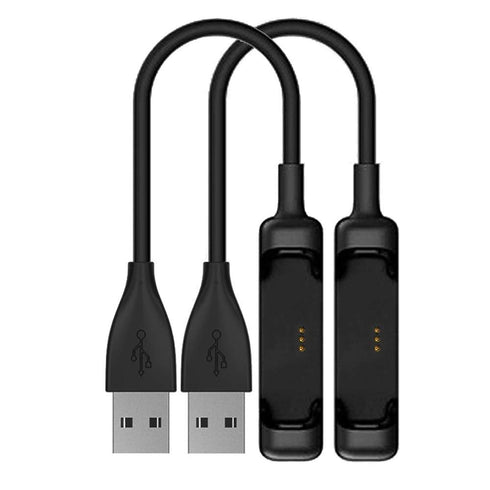 Compatible with Fitbit Flex 2 Charger Cable (2Pack, 30cm/1ft), USB Charger Charging Cable for Fitbit Flex 2 (Black, 2Pack)......