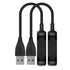Compatible with Fitbit Flex 2 Charger Cable (2Pack, 30cm/1ft), USB Charger Charging Cable for Fitbit Flex 2 (Black, 2Pack)......