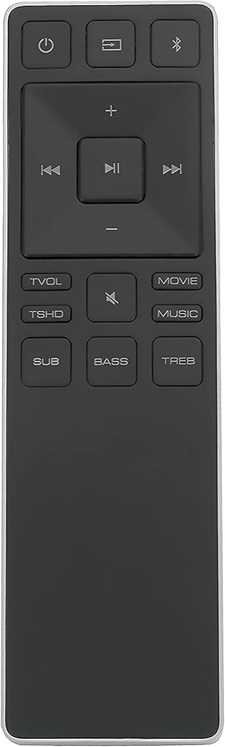 XRS551-D Replaced Remote fit for VIZIO SmartCast Sound bar SB3820-C6 SB4451-C0 SB4051-D5 SB3851-D0 SB4551-D5 SB3651-E6 SB4451C0 SB4051D5 SB3851D0 ...