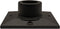 Gama Sonic Cast Aluminum Pier Base Mount for 3-inch Fitter Post Top Mounts, Black, PBM00...