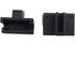 12PCS File Cabinet Rails Hanging File Rail Clips Specialty Storage Black File Folder Plastic Rail Clip Drawer Sides Black File Rails Hanging File ...
