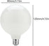 G25 LED Light Bulbs 7W Round Light Bulbs 60 Watt Equivalent Cool White 6500K E26 Medium Base G80 Globe Shape LED Glass Vanity Light Bulbs for Mirr...