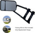 MACHSWON 2pcs 390mm Rubber Towing Mirror Replacement Straps with Cilps for Car SUV Trailer RV Truck, Universal -slip Adjustable Tow Morrors Replac...