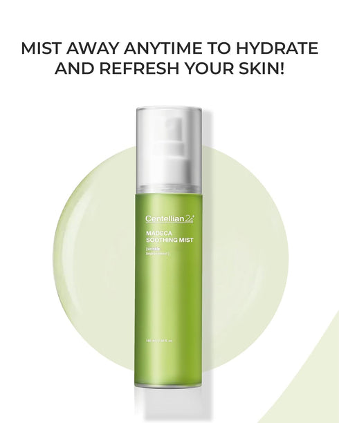 CENTELLIAN 24 Soothing Mist (3.4fl oz) - Hydrating & Soothing Facial Spray for Sensitive Skin. Daily, On-the-Go, Korean Skin Care TECA, Centella A...
