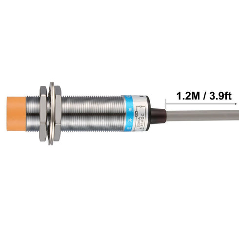 uxcell 8mm Inductive Proximity Sensor Switch Detector NO DC 6-36V 200mA 2-Wire LJ18A3-8-Z/EX for 3D Printer Probe Bed Leveling,MCU Board...