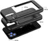 for iPhone 12 Mini Case with Card Holder,Credit Card Slot Protective Wallet Case - Black...