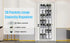Over the Door Shoe Organizers 28 Mesh Pockets Hanging Shoes Organizer Shoe Rack for Closet Entryway Bedroom Bathroom Pantry Shoe Holder for Men Sn...