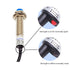 M12 Inductive Proximity Sensor LJ12A3-4-Z/BY Normally Open Detection Approach Switch PNP NO 3 Wire DC 6V-36V with I Type Bracket (2 Pack, PNP NO+I...