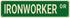 Ironworker Dr Street Signs, Metal Tin Signs, Ironworker Decor Ironworker Gift, Funny Wall Decor for Home/Bedroom/Man Cave/Bar/Pub 16x4 Inch...