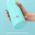 Swig Life Skinny Can Cooler, 12oz Insulated Slim Can Holder, Stainless Steel Cooler, Covers for Tall Beer Bottles, Beach Accessories for Women (Go...
