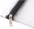Clear Vinyl Zipper Multi-purpose Waterproof Office Home Supply Organizers toiletry Pouch Tool Bag 4-pack...