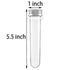 12 Pcs Plastic Test Tubes 45 ml Science Party Test Tubes for Scientific Experiments,Party Decoration,Candy,Bath Salt,Dice Display...