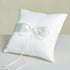 Wedding Flower Girl Basket and Ring Bearer Pillow Set, Simple Bow Pearl Collection - Ivory...