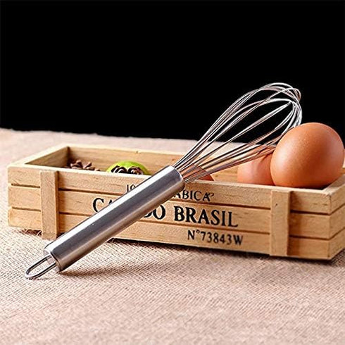 Simpli-Magic Cooking Utensils Stainless Steel, 2 Pack Bundle, Egg Beater, Whisk...