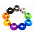 20pcs M6 Cone Cup Washers Anodized Aluminum Alloy Screw Gasket Countersunk Washers (Black)...
