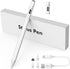 MoKo Stylus Pen for iPad with Power Display, Dual-Tip Apple Pen Fast Charge for iPad Pro 13/11" (M4) 2024, iPad Pro 12.9/11", iPad Air 13/11" (M2)...