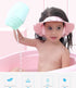 Baby Shampoo Cap Waterproof Baby Shower Cap Adjustable Bathing Cap Visor Hat with Ear Muffler for Baby Toddler Infants Kids...