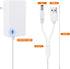 Baby Swing Power Cord for Ingenuity InLighten, Simple Comfort and Swing'n Go Charger, 2-in-1 Charging Cable with USB A and DC Plug, Power Adapter...