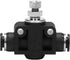 Air Flow Control Valve - 1/4" Tube OD x 1/4" Tube OD Straight Union Pneumatic Push to Connect Speed Regulator Valve (Pack of 1)...