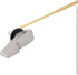 Hygie Rinse Universal Toilet Handle Replacement, Brushed Nickel Front Mount Toilet Trip Lever Repair Kit with Flapper Chain, Compatible with Ameri...