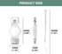 Portable Watch Charger for Apple Watch, Travel Charger for iWatch with USB-C & USB-A Fast Charging Magnetic Wireless Charger for Apple Watch SE/Ul...