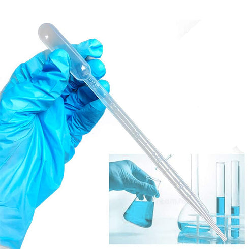 Yesallwas Plastic pippets Dropper 1ml 100Pcs, Large Pipette Dropper for Lab Measuring and distributing Liquid (1ml 100pcs)...
