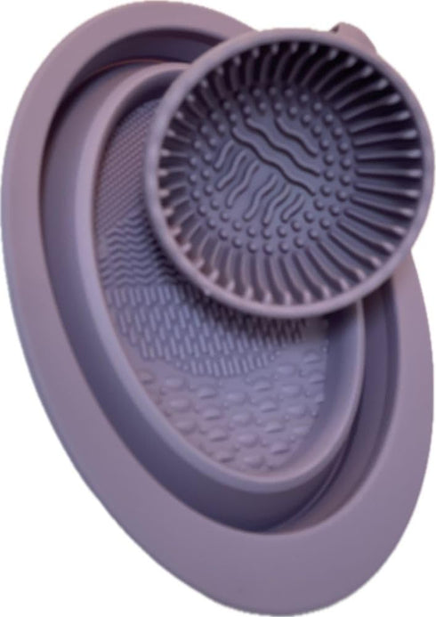 Makeup Brush Cleaning Utensil Kit Thorough Cleaning for Makeup Brush and Makeup Sponge Makeup Brush Cleaner Brush Washing Utensil...