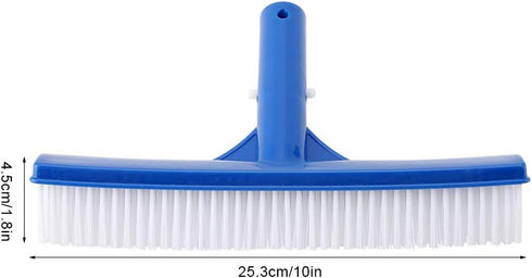 Pool Brush, Swimming Pool Wall & Tile Brush, Pool Broom Brushes, 10in Plastic Swimming Pool Brush Pond Spa Hot Spring Tools Supplies...