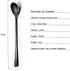 Black Long Handle Spoon, Coffee Stirrers, Premium Stainless Steel Ice Tea Spoons, Ice Cream Spoon, Cocktail Stirring Spoons, Set of 6 (Black)...