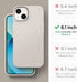 CYRILL Color Brick Designed for iPhone 13 Case (2021) - Cream...