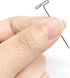 T-Pins 100 Pack - 1.5 inch Multi-Use T-Pins for Knitting, Wigs, Sewing & Office Wall...