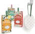Studio Oh! Plaid Blossoms Body Soap Sponge, Wildflowers 2-in-1 Body Wash Infused Shower and Bath Sponge, Up to 40 Washes...
