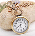 ZIMI 4 PCS Round Analog Women's Men's Nurses Keychain Key Ring Watch Simple Easy to Read time Quartz Unisex Pendant Clock...