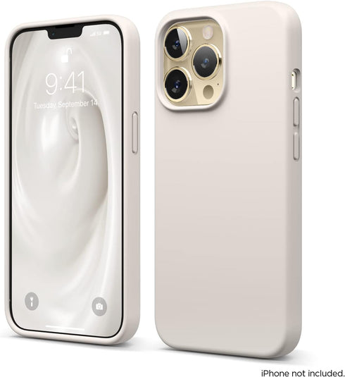 elago Liquid Silicone Case Compatible with iPhone 13 Pro Case (6.1"), Premium Silicone, Full Body Protection - 3 Layer Shockproof Phone Cover, Ant...