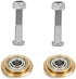 2 Pack Tile Cutter Wheel Cutting Blade Replacement Premium Tungsten Carbide Bearing Ceramic 22×6×6mm Scoring With Bolt Lock Nut For Wall Floor Til...