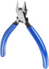 Jeanoko 4inch Electrical Wire Pliers Chrome Vanadium Steel Side Cutting Nippers Wire Cable Cutters Flush Pliers Diagonal Plier for Cutting Wire El...