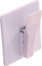 Hardware Essentials 852987 Spring Clip Hook White Adhesive Backed 2-Pack...