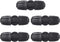 5 Pack 1/2" Drip Irrigation Fittings, Lock Barbed Straight Connectors, 1/2 inch Drip Connectors for Tubing(1/2" ID x 0.65" OD), Anti-Drop Straight...