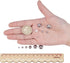 PH PandaHall 690pcs 6 Sizes Flat Pearls for Nails Flat Back Pearl Cabochon Glue on Pearls for Cup Shoes Scrapbooking Embellishment Wedding Dress P...