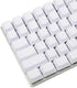 YMDK White Black Dolch Thick PBT 84 68 64 Blank Keyset OEM Profile Keycaps for MX Mechanical Keyboard Keychron K2 K6 Keycool Tada68 YD64 (White)...
