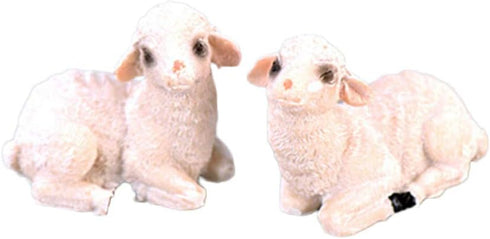 4pcs Miniature Sheep Figurines Resin Micro Landscape Fairy Garden Animals Ornament for DIY Terrarium Crafts Accessories (Random Style)...