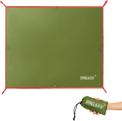 Frelaxy Tent Footprint, Waterproof Camping Tarp, Durable Tent Floor to Elevate Your Camping, Hiking, Backpacking, Hammock, Beach Experience...