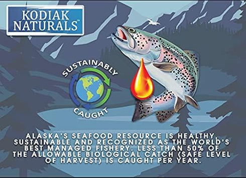 8oz Wild Alaskan Salmon Oil Formula for Dogs & Cats, a Balanced Blend of Pure Fish Oils with EPA and DHA from Wild-Caught Fish. Support for Skin &...