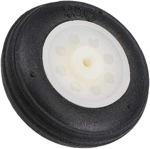uxcell Tire and Wheel Sets for RC Car Airplane,PU Sponge Tire with Plastic Hub,1"...