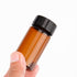 stonylab Brown Glass Sample Vials with Cap, Screw Cap Sample Vials Amber Glass Liquid Sampling Bottle Reagent Bottle with Screwcap, Capacity 20 ml...