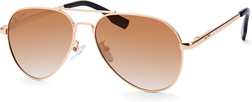 Pro Acme Polarized Aviator Sunglasses for Women Men, Petite Aviator Frame for Small Face Women Junior, 52MM...