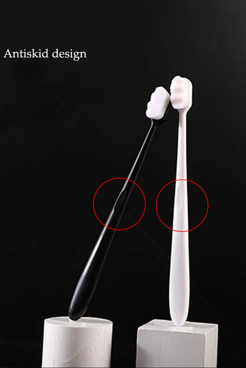 hongjin Extra Soft Toothbrush, Ultra Soft-bristled Adult Toothbrush Micro Nano 15000 Floss Bristle Good Cleaning Effect for Sensitive Teeth Oral G...