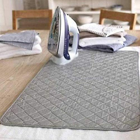 True & Tidy, Steam and Ironing Mat, Instantly Transforms Flat Surfaces into a Convenient Ironing Board, MAT-100...