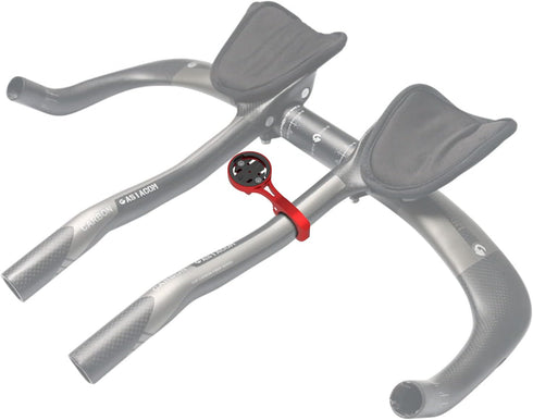 Aero Bars Mount - Garmin Bike Computer Mount for Garmin Edge, Compatible with Bike GPS Computer,Wahoo,Bryton,Cateye,GoPro Full Range and Flashligh...