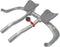 Aero Bars Mount - Garmin Bike Computer Mount for Garmin Edge, Compatible with Bike GPS Computer,Wahoo,Bryton,Cateye,GoPro Full Range and Flashligh...